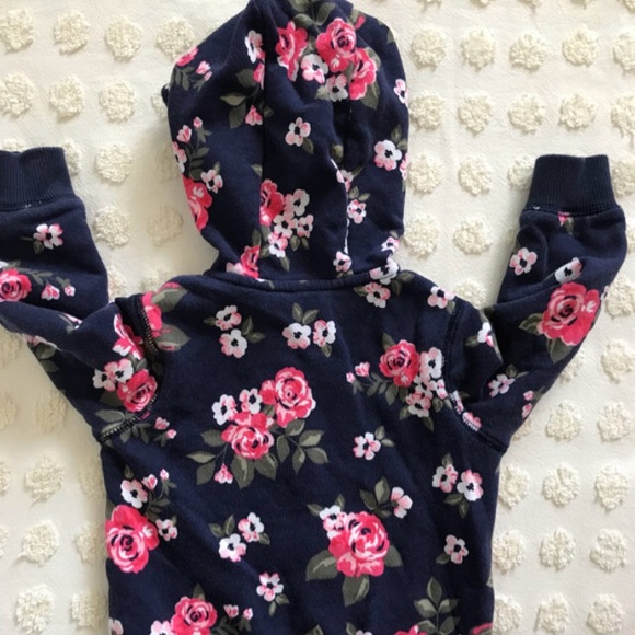 Carter’s Rose print Jacket and Joggers - Picture 3 of 5